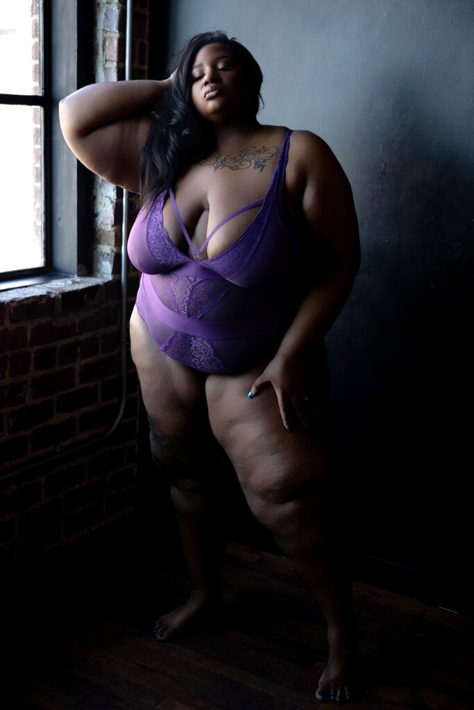 Plus size boudoir outfit ideas including bodysuits